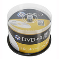 HP DVD+R, DRE00026-3, 69319, 4.7GB, 16x, spindle, 50-pack, bez monosti potisku, 12cm, pro archivaci dat