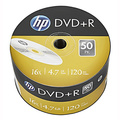 HP DVD+R, DRE00070-3, 69305, 4.7GB, 16x, bulk, 50-pack, bez monosti potisku, 12cm, pro archivaci dat