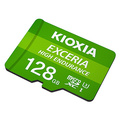 Kioxia Pamov karta  Exceria High Endurance (M303E), 128GB, microSDXC, LMHE1G128GG2, UHS-I U3 (Class 10)