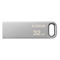 Kioxia USB flash disk, USB 3.0, 32GB, Biwako U366, Biwako U366, stbrn, LU366S032GG4