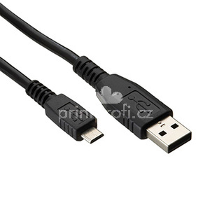 Logo USB kabel (2.0), USB A samec - microUSB samec, 0.6m, blistr