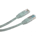 Sov LAN kabel UTP crossover patchcord, Cat.5e, RJ45 samec - RJ45 samec, 15 m, nestnn, ken, ed, k propojen 2 PC, Logo