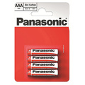 Baterie zinkouhlkov, AAA, 1.5V, Panasonic, blistr, 4-pack