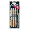 Sharpie, popisova Metallic, mix barev, 3ks, 1.4mm, permanentn
