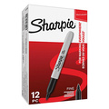 Sharpie, popisova Fine, ern, 12ks, 0.9mm, permanentn
