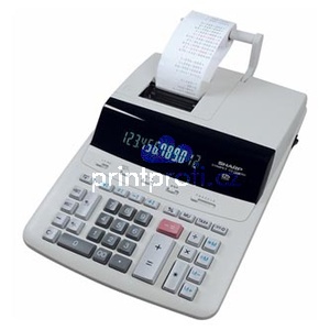 Sharp Kalkulaka CS-2635RHGYSE, bl, stoln s tiskem, dvanctimstn