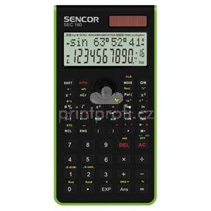 Sencor Kalkulaka SEC 160 GN, zelen, koln, dvanctimstn