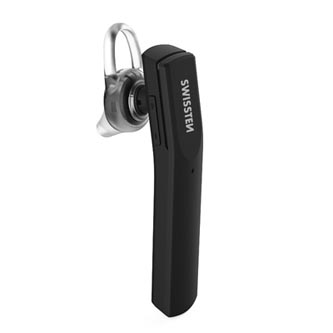 Swissten Ultra Light UL-9, bezdrátové sluchátko, černá, 1.0, bluetooth