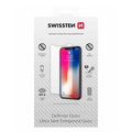 Ochrann temperovan sklo Swissten, pro Apple iPhone SE 2020, ern, case friendly and color frame