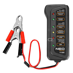 NEO Tools, Tester bateri a nabjen 12 V LED