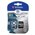 Verbatim pamov karta Micro Secure Digital Card Pro U3, 32GB, micro SDHC, 47041, UHS-I U3 (Class 10), V30, s adaptrem