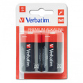 Baterie alkalick, velk monolnek, D, 1.5V, Verbatim, blistr, 2-pack, 49923, velk monolnek