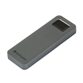 SSD Verbatim 2.5&quot;, externí USB 3.0 (3.2 Gen 1), 512GB, Executive Fingerprint Secure, 53656, šifrovaný(256-bit AES) s čtečkou otisk