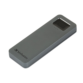 SSD Verbatim 2.5&quot;, externí USB 3.0 (3.2 Gen 1), 1000GB, 1TB, Executive Fingerprint Secure, 53657, šifrovaný(256-bit AES) s čtečkou