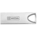 MyMedia USB flash disk, USB 3.2, 32GB, MyAlu, stbrn, 69276, USB A