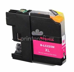 Brother LC225M magenta cartridge purpurov kompatibiln inkoustov npl pro tiskrnu Brother  MFCJ4620DW