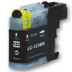 Brother LC123 BK black cartridge černá kompatibilní inkoustová náplň pro tiskárnu Brother