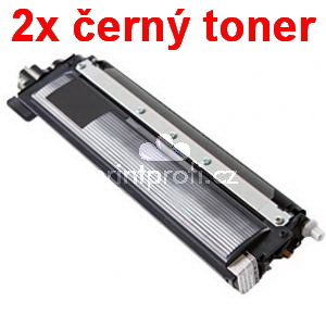 2x toner Brother TN-230BK black ern kompatibiln toner pro tiskrnu Brother MFC9320CW