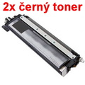 2x toner Brother TN-230BK black černý kompatibilní toner pro tiskárnu Brother DCP9010