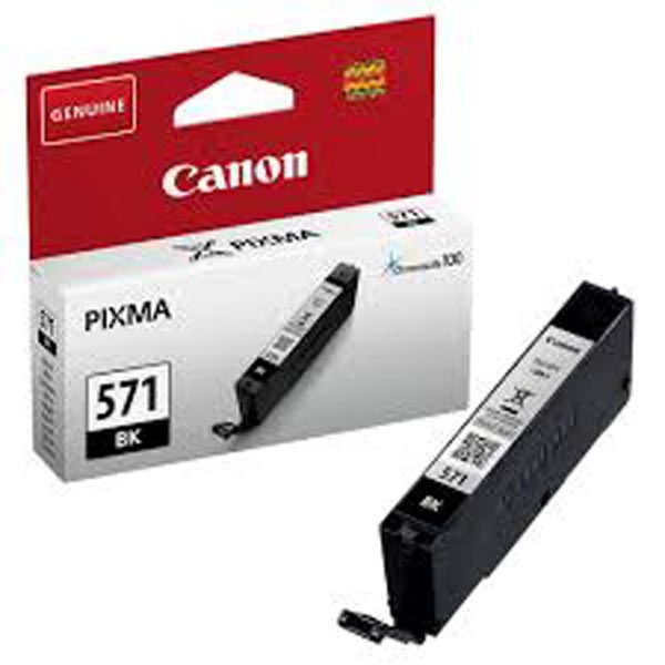 originál Canon CLI571, black, 376str., 7ml, 1ks, 0385C001 černá inkoustová náplň pro tiskárnu