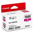 originl Canon PFI-1000M, magenta, 5885str., 80ml, 0548C001 purpurov inkoustov npl pro tiskrnu Cartridge Canon