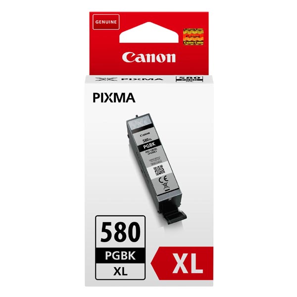 originál Canon PGI-580PGBK XL, black, 18.5ml, 2024C001 černá inkoustová náplň pro tiskárnu