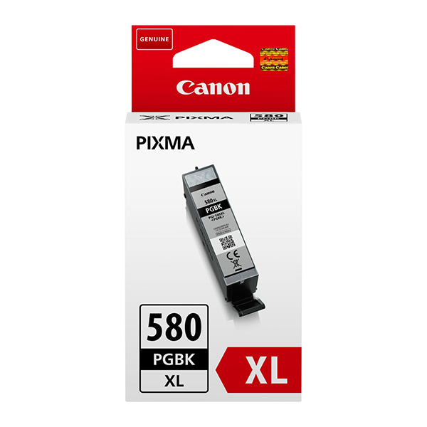 originál Canon PGI-580PGBK XL, black, 400str., 18.5ml, 2024C005 černá inkoustová náplň pro tiskárnu
