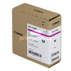 originl Canon PFI110M, magenta, 160ml, 2366C001 purpurov inkoustov npl pro tiskrnu Cartridge Canon