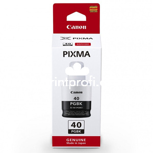 originl Canon GI-40 PGBK, black, 6000str., 170ml, 3385C001 ern inkoustov npl pro tiskrnu Cartridge Canon