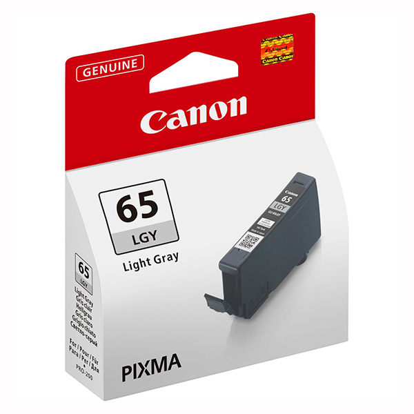 originál Canon CLI-65, light gray, 12.6ml, 4222C001 světle šedá inkoustová náplň pro tiskárnu