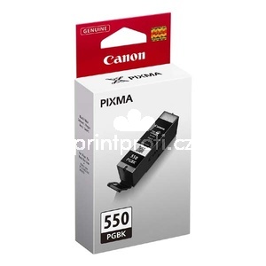 originl Canon PGI550BK, black, 15ml, 6496B001 ern inkoustov npl do tiskrny Cartridge Canon