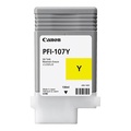 originl Canon PFI107Y, yellow, 130ml, 6708B001 lut inkoustov npl pro tiskrnu Cartridge Canon