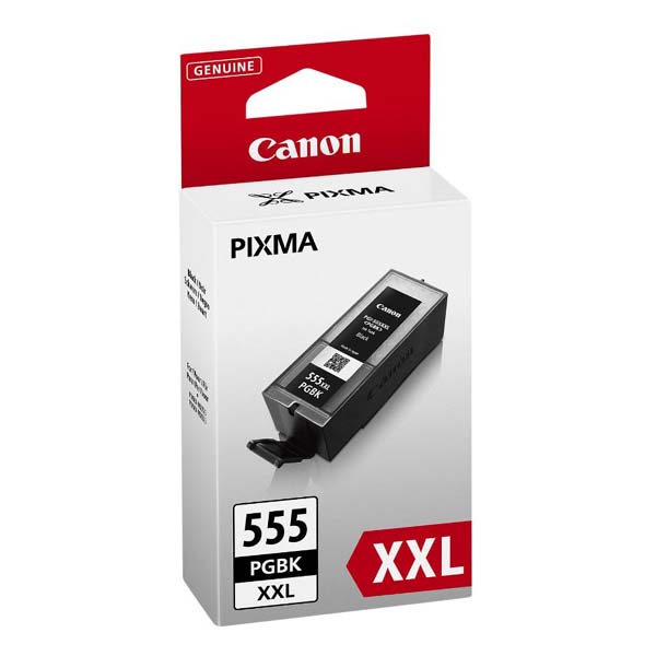 originál Canon PGI-555PGBK XXL, black, 1000str., 8049B001 černá inkoustová náplň do tiskárny
