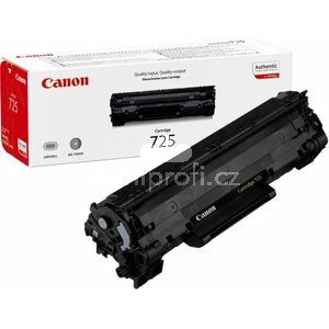 originl Canon CRG-725 (1600 stran) black ern originln toner pro tiskrnu Canon Canon CRG-725