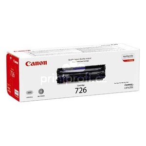 originl Canon CRG-726 (2100 stran) black ern originln toner pro tiskrnu Canon i-SENSYS LBP6230dw