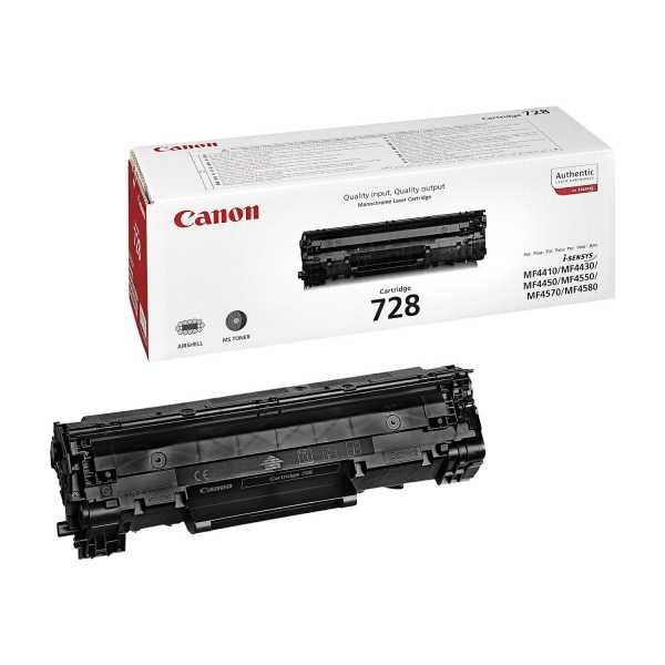 originál Canon CRG-728 (2100 stran) black černý originální toner pro tiskárnu Canon