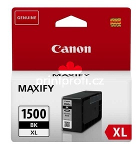originl Canon PGI-1500XLBK black cartridge ern originln inkoustov npl pro tiskrnu Canon Maxify MB 2755