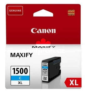 originl Canon PGI-1500XLC cyan cartridge azurov originln inkoustov npl pro tiskrnu Canon Maxify MB 2350
