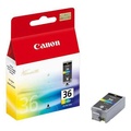 originál Canon CLi-36 color cartridge barevná originální inkoustová náplň pro tiskárnu Canon PIXMA IP100