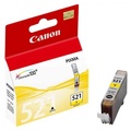 originál Canon CLI-521y yellow cartridge žlutá originální inkoustová náplň pro tiskárnu Canon PIXMA MX860