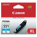 originl Canon CLI-551c XL cyan cartridge modr azurov originln inkoustov npl pro tiskrnu Canon Pixma MG6300