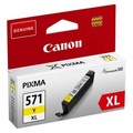 originál Canon CLI-571y xl yellow cartridge žlutá originální inkoustová náplň pro tiskárnu Canon