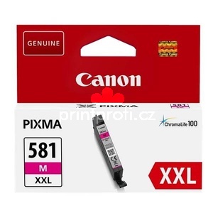 originl Canon CLI-581m XXL magenta cartridge purpurov originln inkoustov npl pro tiskrnu Canon PGI-580/CLI-581