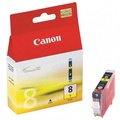 originál Canon CLI-8Y yellow cartridge žlutá s čipem originální inkoustová náplň pro tiskárnu Canon PIXMA MP600