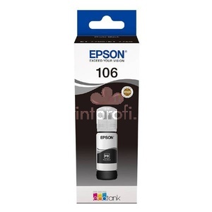 originl Epson 106, C13T00R140 photo black cartridge foto ern originln inkoustov npl pro tiskrnu Epson EcoTank ET7700