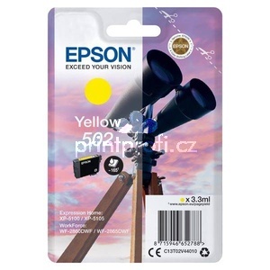 originl Epson 502, C13T02V44010 yellow cartridge lut originln inkoustov npl pro tiskrnu Epson