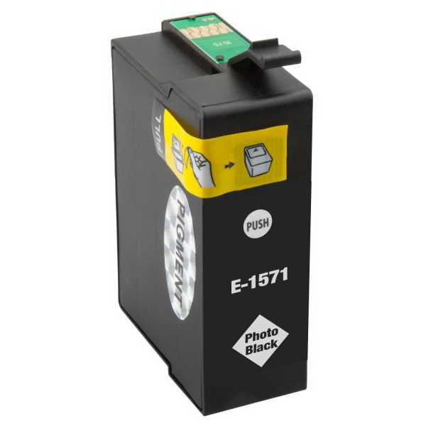 Epson T1571 black cartridge černá kompatibilní inkoustová náplň pro tiskárnu Epson