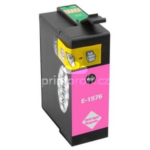 Epson T1576 magenta cartridge svtl purpurov kompatibiln inkoustov npl pro tiskrnu Epson T1571/T1579