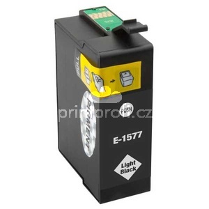 Epson T1577 light black cartridge light ern kompatibiln inkoustov npl pro tiskrnu Epson T1571/T1579