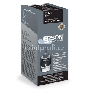 originl Epson T7741 originln ern inkoust (70 ml) pro tiskrnu Epson WorkForce M200